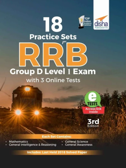 15 Practice Sets RRB Group D Level 1 4th Edition